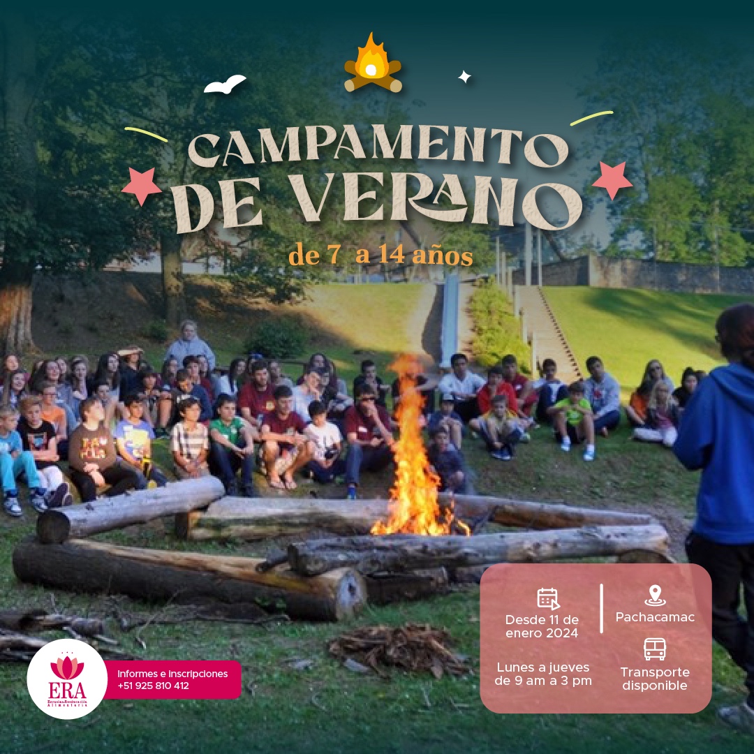 Campamento de verano 7años a 14años